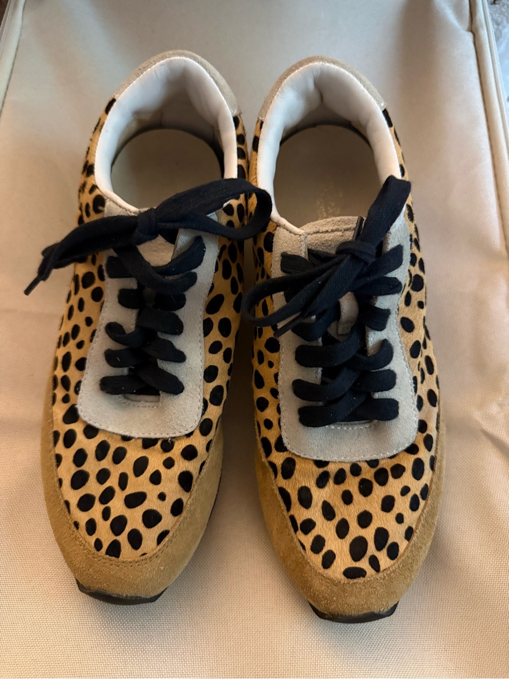 Loeffler Randall Rio Leopard Print Sneaker -  9